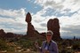 GCHQFJ Arches National Park - Balanced Rock, Utah, USA, 14. oktober 2013.