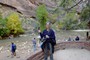 GCZ5YD Zion Narrows, Utah, USA, 16. oktober 2013.